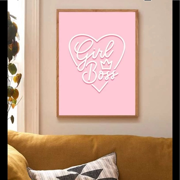 Other - Girl Boss canvas print